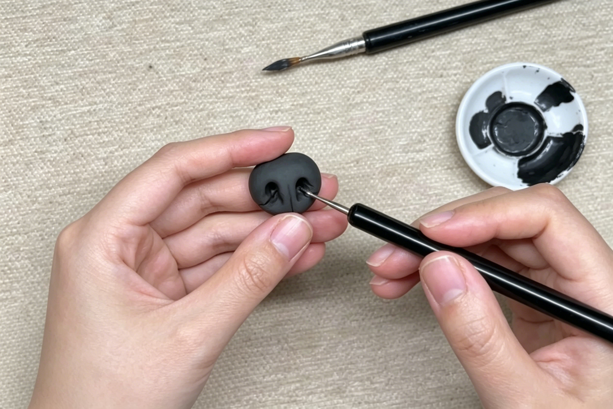 Customized Nose: Handmade Clay Feature
