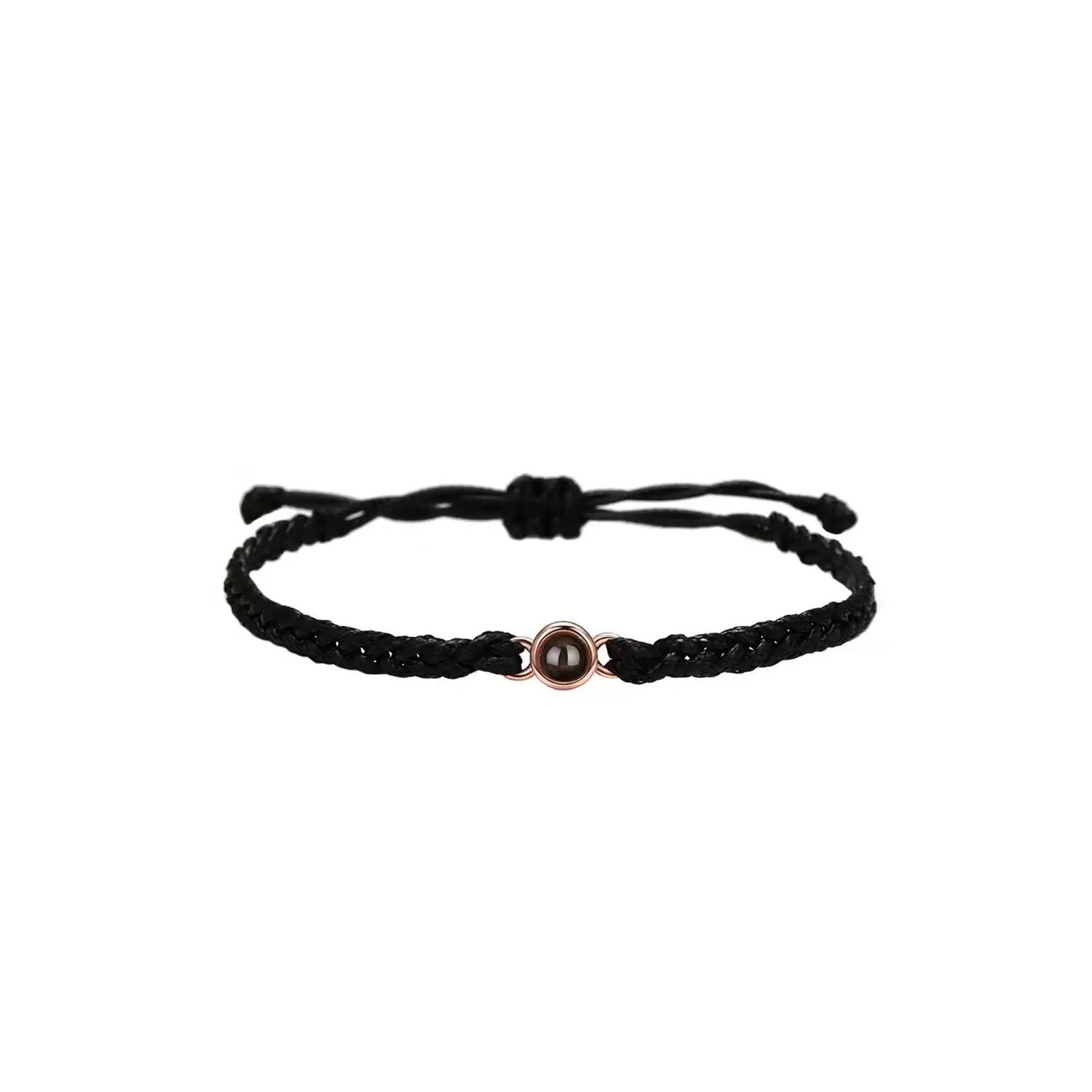 Personalized Circle Photo Bracelet