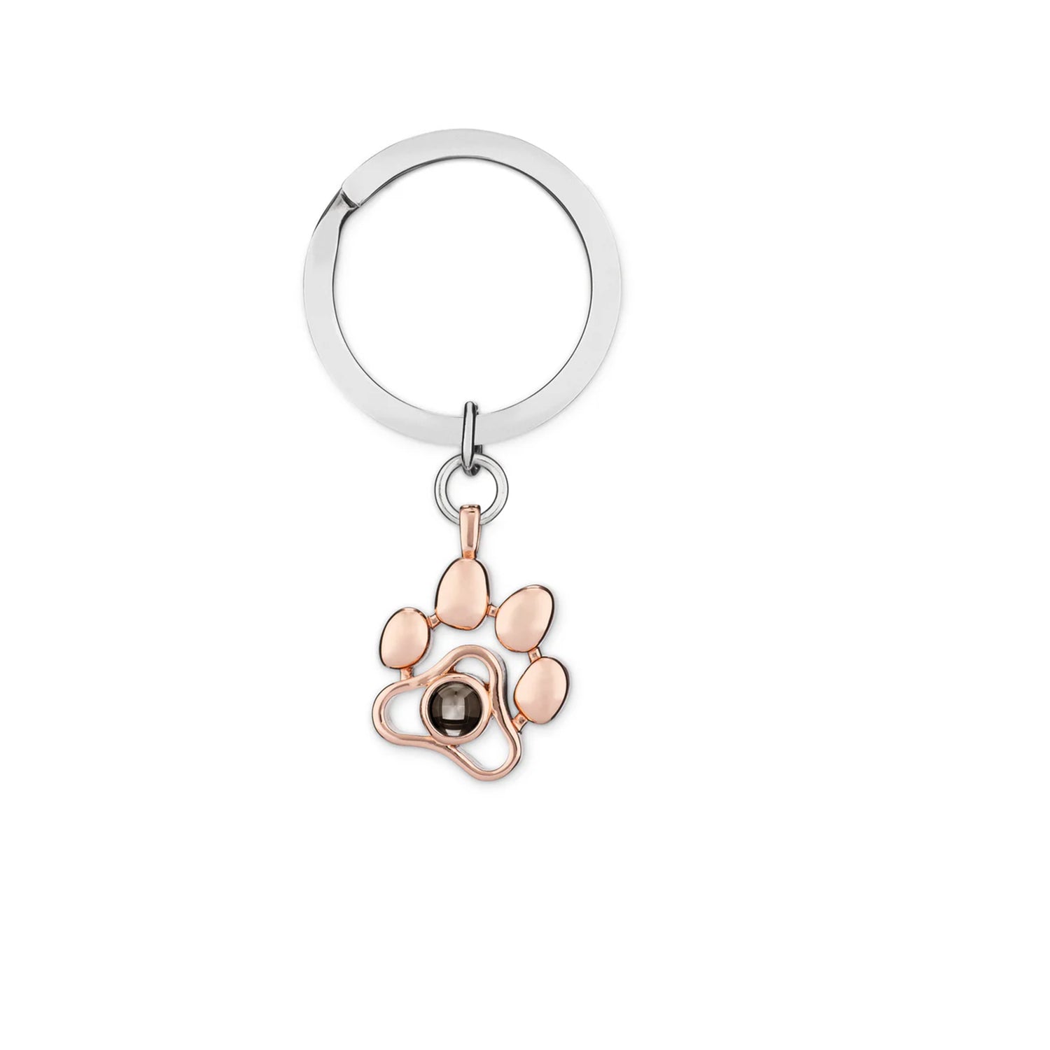 Personalized Custom Photo Picture Keyring Necklace