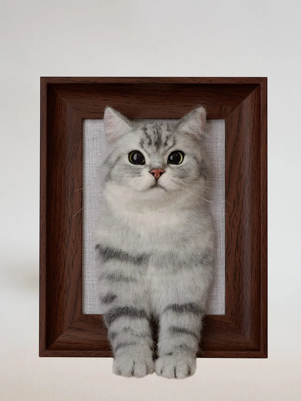 Custom Needle Felt 3D Pet Portrait | Half Body | Short Hair