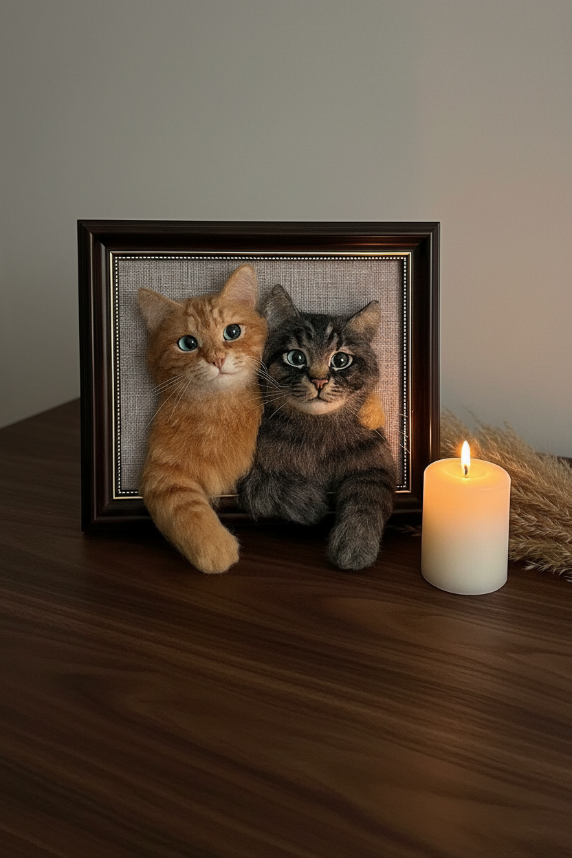 pet memorial gift cat