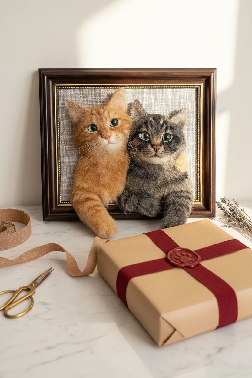 pet memorial gift cat